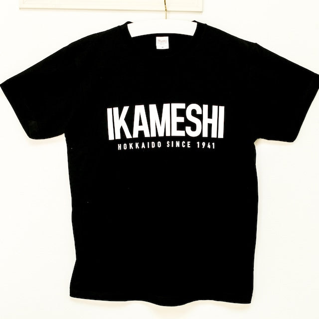 IKAMESHIロゴTシャツ（黒）